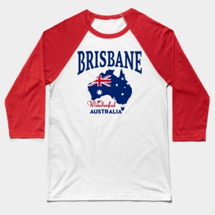 Brisbane | Wonderful Australia Baseball T-Shirt